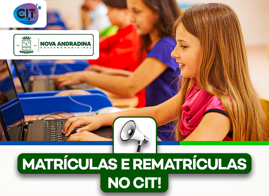 Centro de Idiomas e Tecnologias abre matrículas para cursos gratuitos em Nova Andradina