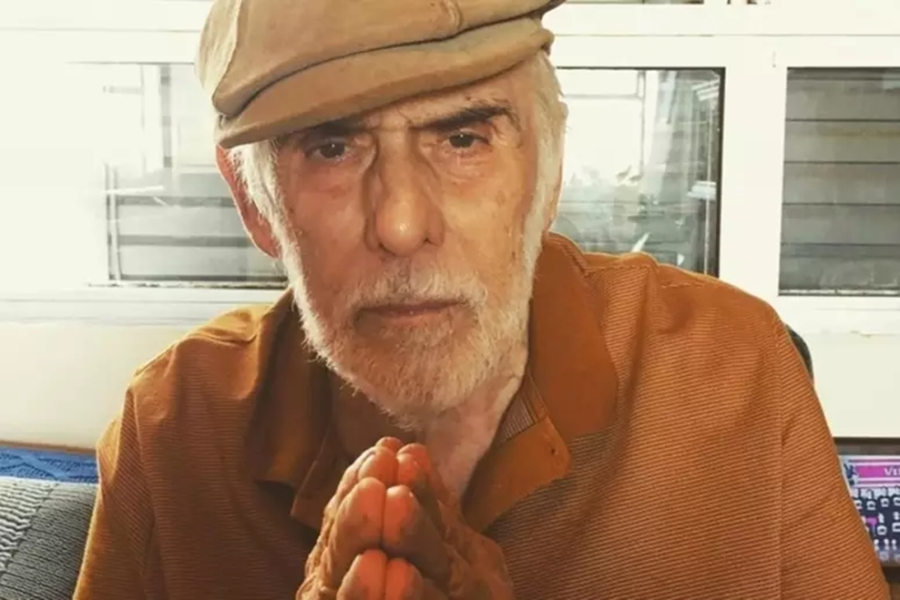 Aos 91 anos e com 130 kg, Francisco Cuoco enfrenta problemas de saúde 