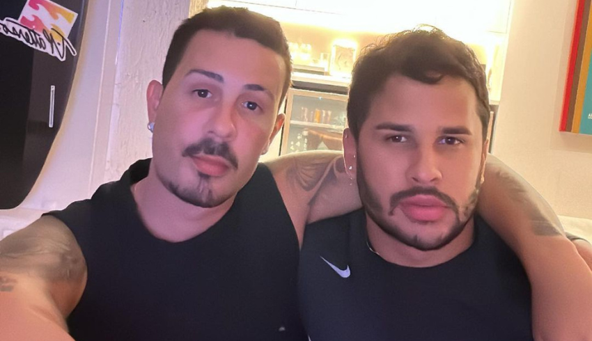 Carlinhos Maia diz que Lucas Guimarães passou três anos sem tirar a roupa no sexo por medo