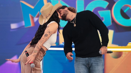 Zé Felipe e Ana Castela protagonizam momentos românticos em programa do SBT: beijo, declaração e olhares apaixonados