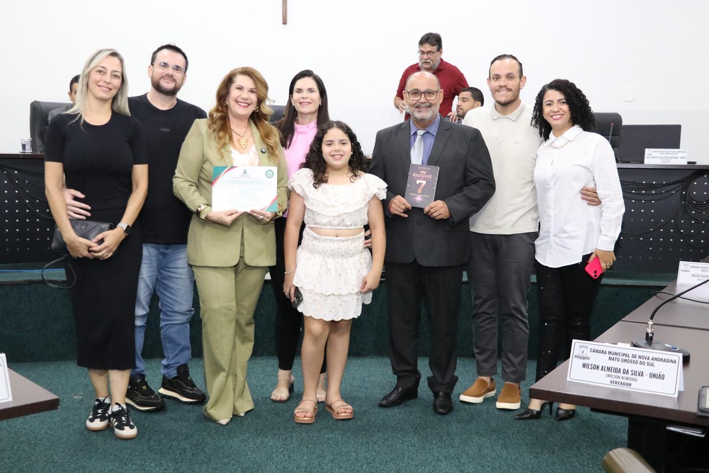 Câmara registra homenagem a Ana Maria Pavanelli, símbolo de liderança feminina e compromisso social