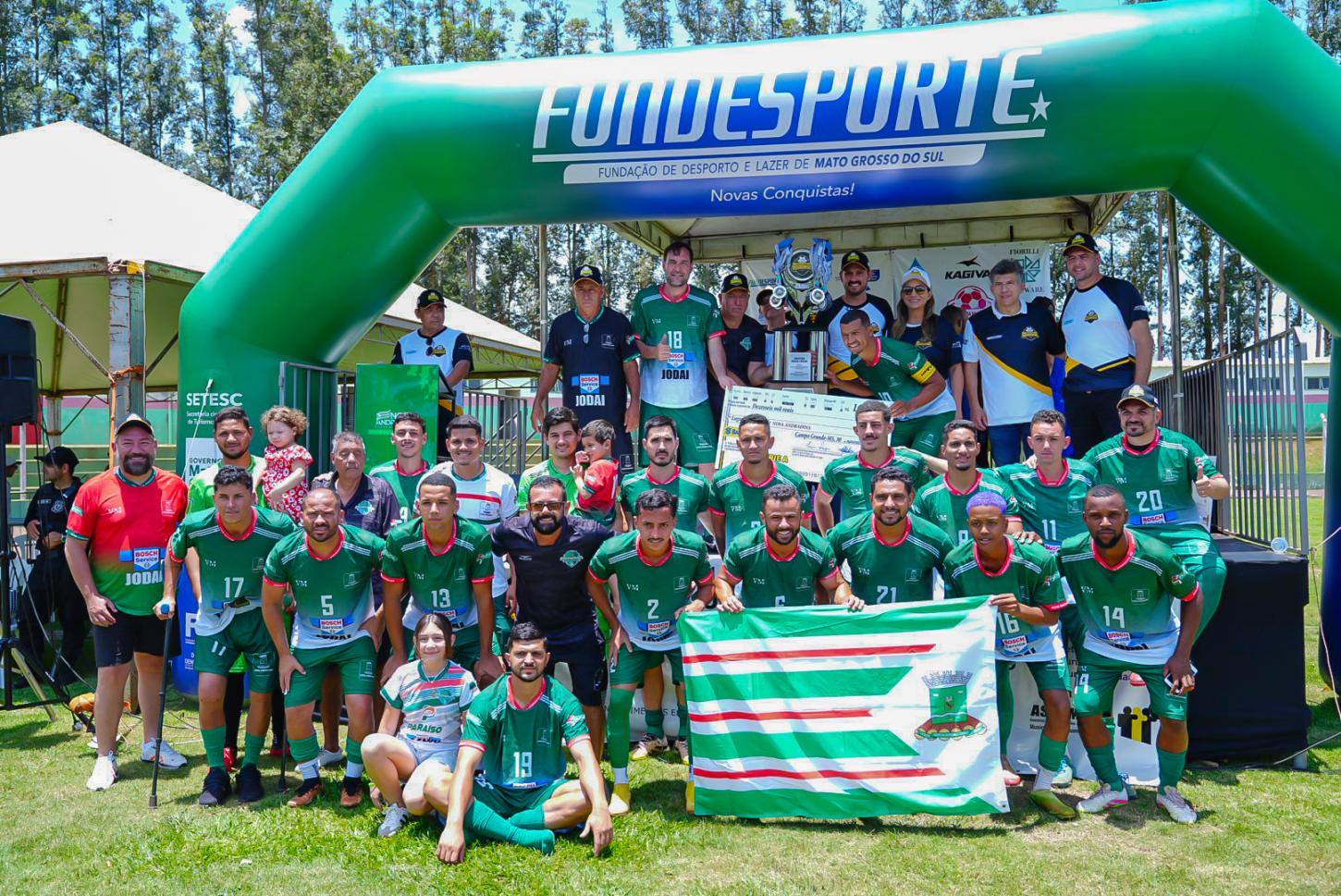 Nova Andradina fica com o vice-campeonato da Copa Assomasul em final dentro de casa