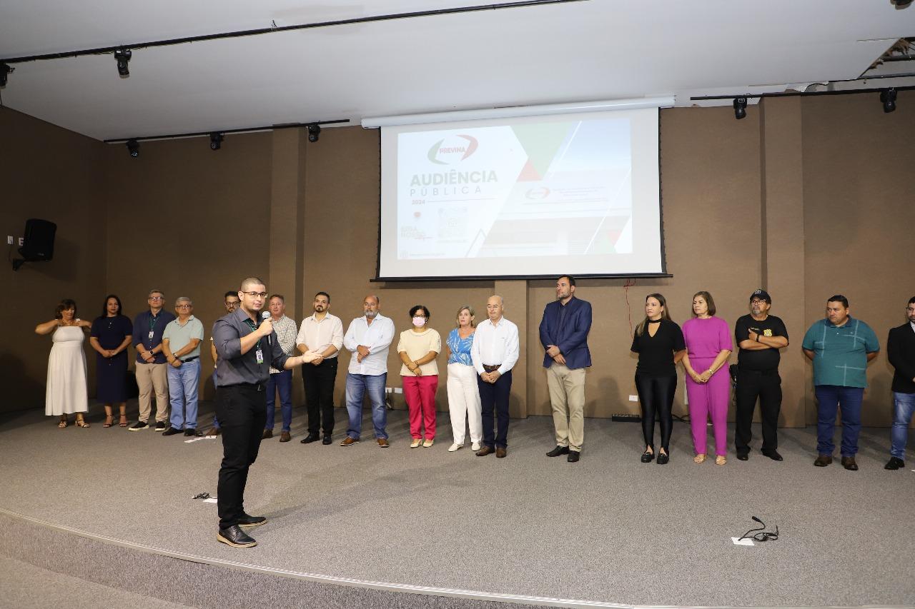 Previna promove audiência pública para prestação de contas