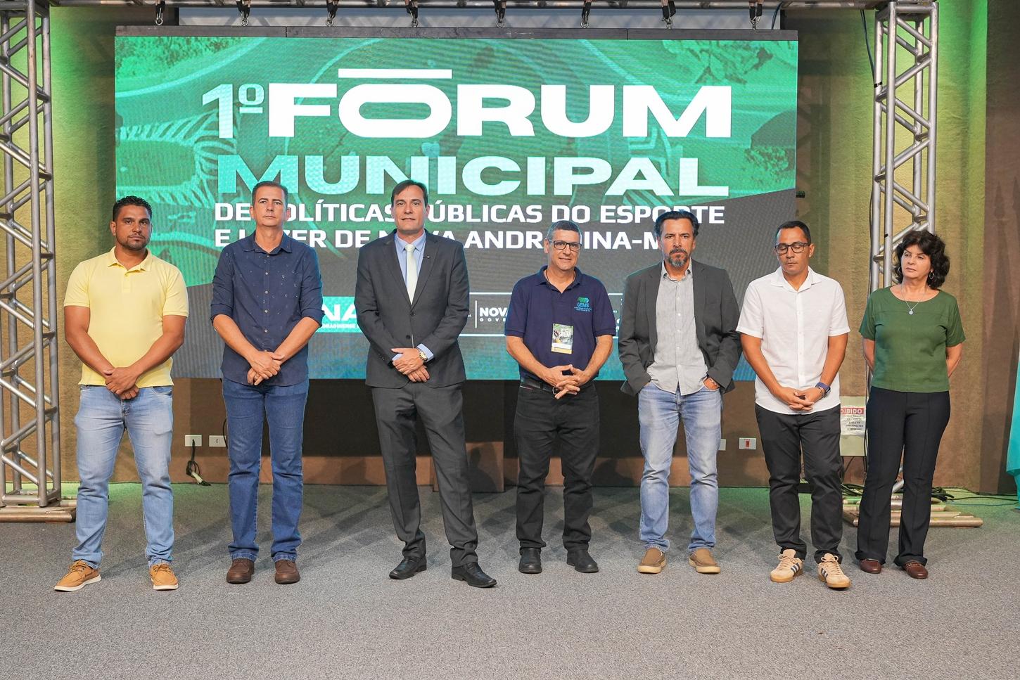 1º Fórum Municipal projeta novo ciclo para o esporte em Nova Andradina