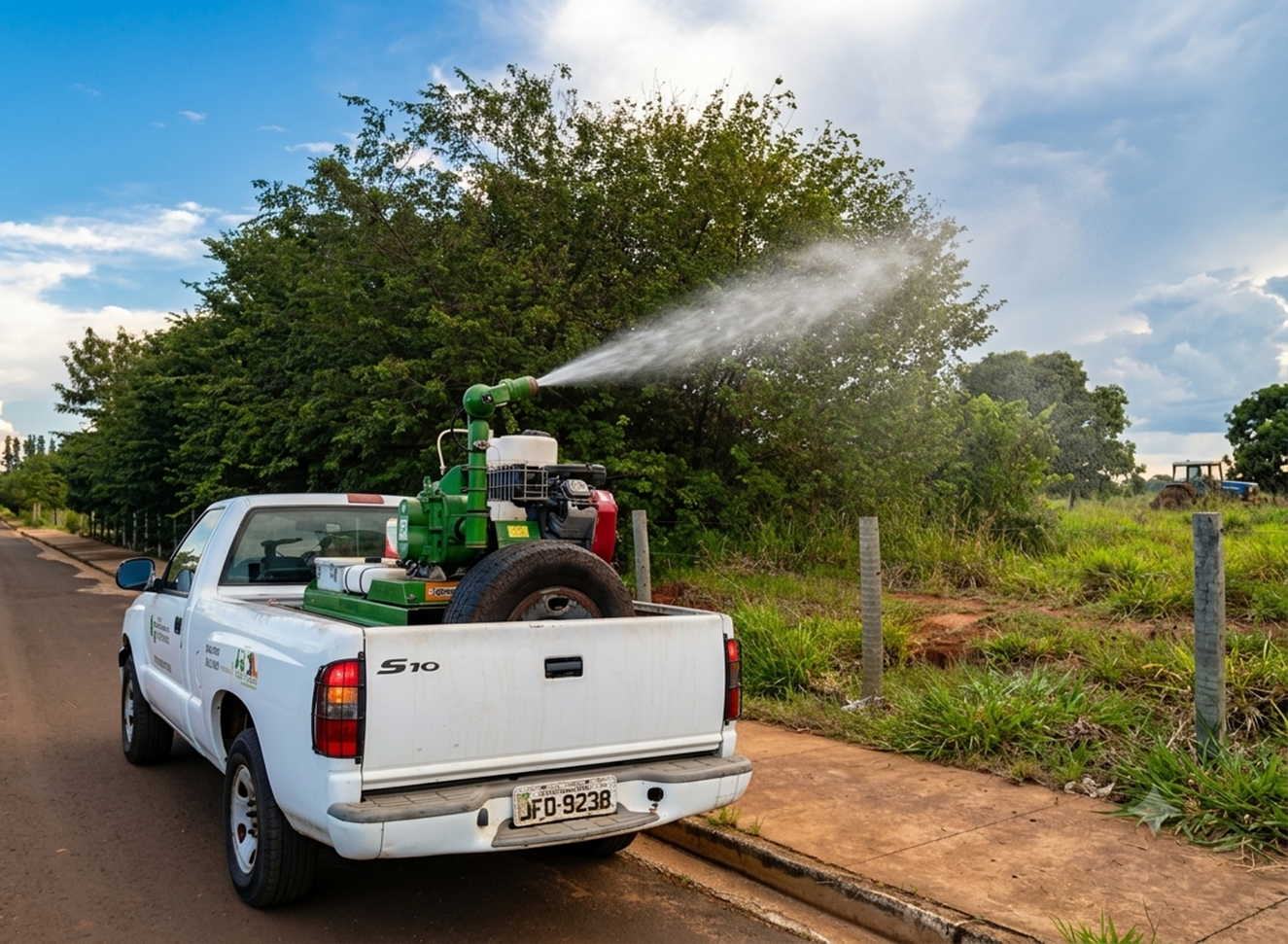 Saúde intensifica combate ao Aedes aegypti com aplicação de fumacê