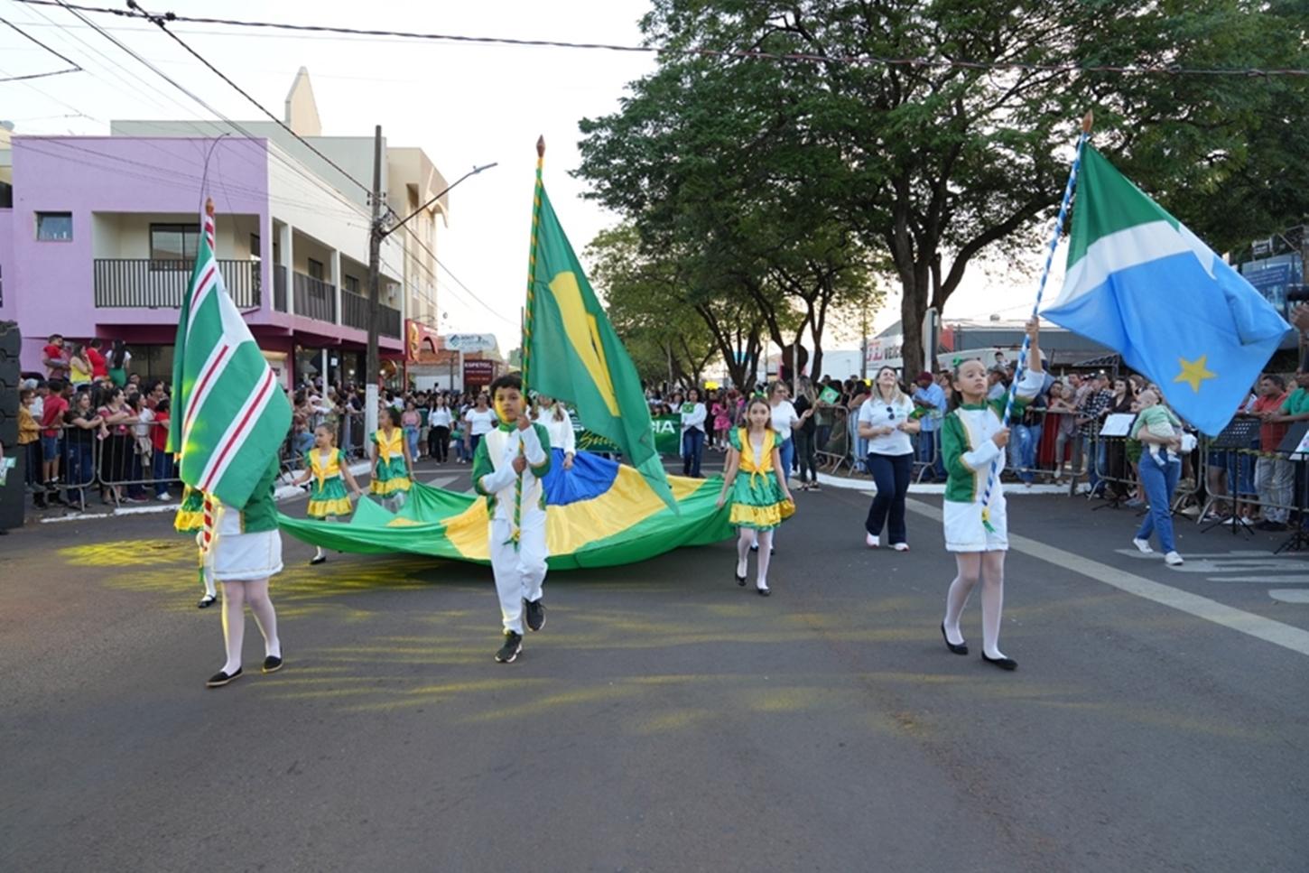 Desfile Cívico em Nova Andradina marcará celebração dos 204 anos da Independência 