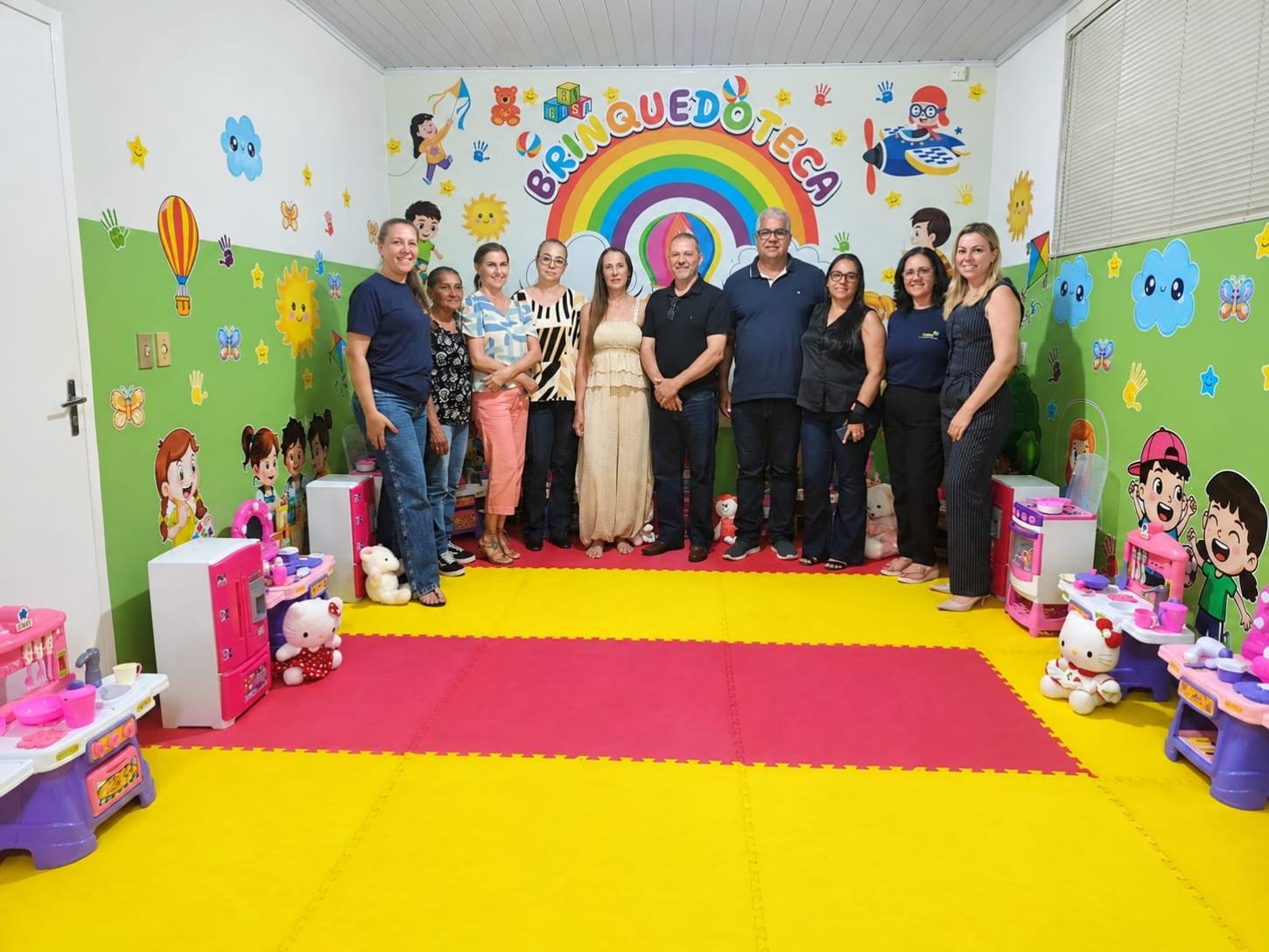 Inauguração da Brinquedoteca Marlene Rosa de Sousa do CREI Luciane Fernandes Abelha – ACEASNA