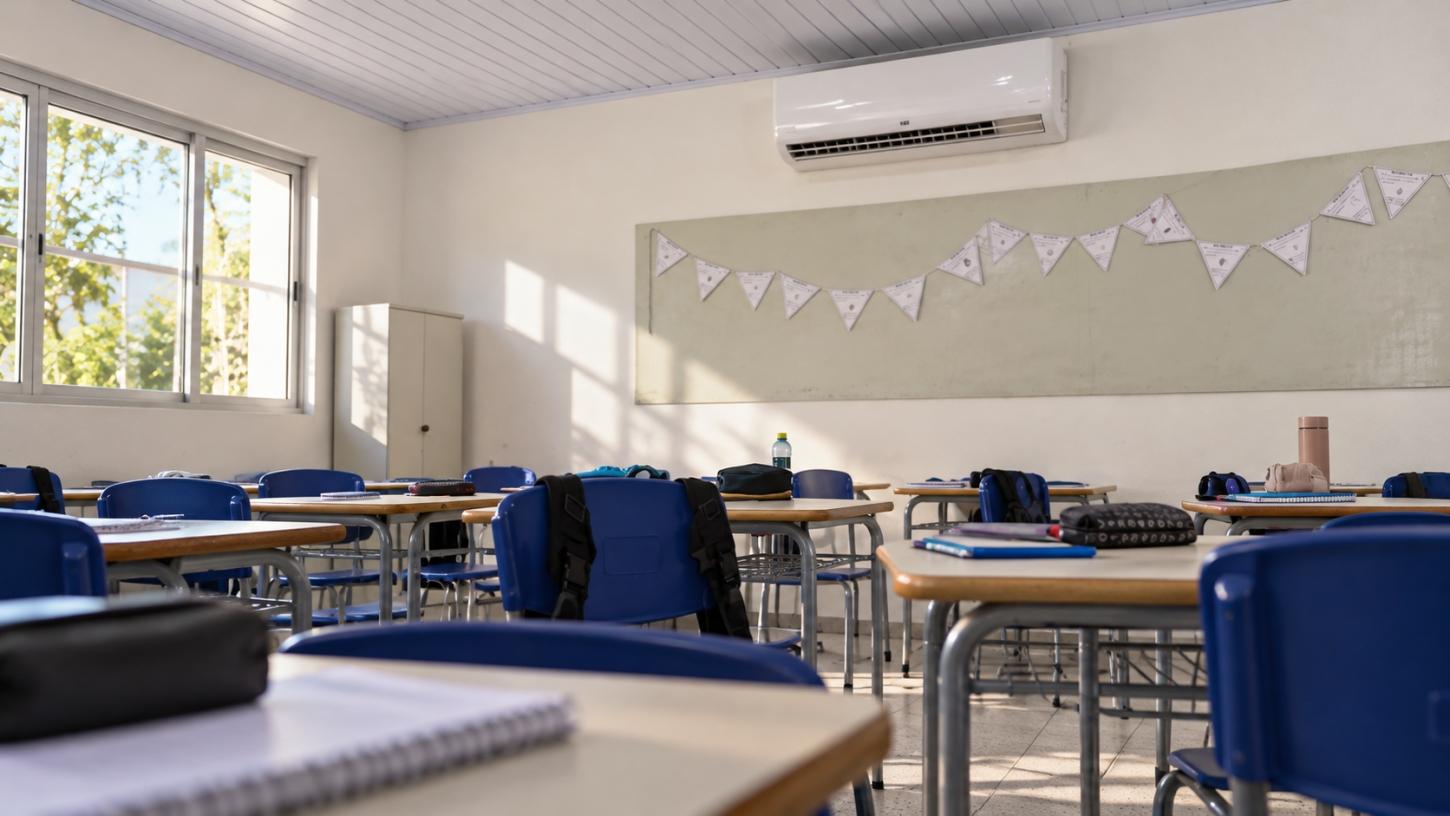 Aparelhos de ar-condicionado das escolas viram alvo de questionamentos na Câmara