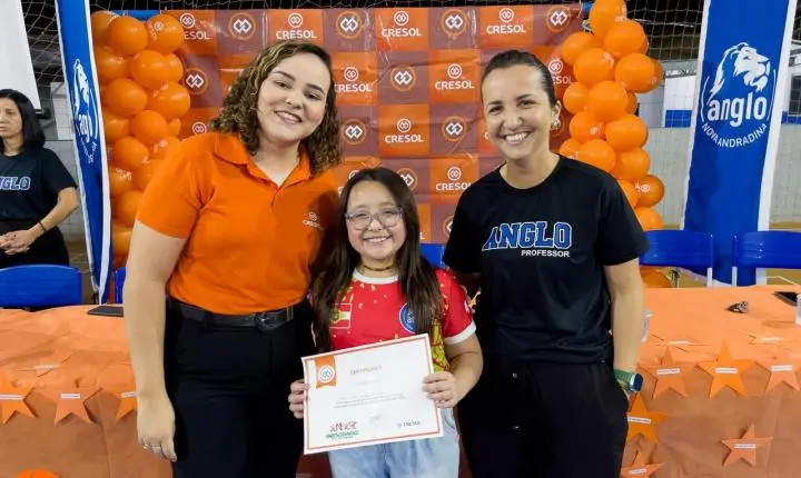 Alunos do Anglo Nova Andradina aprendem sobre finanças e cooperação através do projeto “Mesadinha e sua Turma” da Cresol 