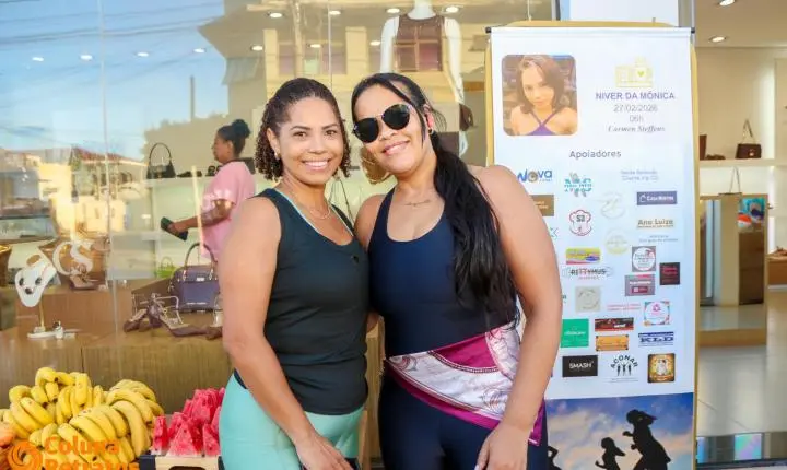 Aniversário da empresária Monica Moura (Carmen Steffens Nova Andradina). 