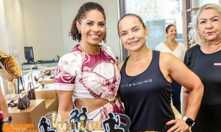 Aniversário da empresária Monica Moura (Carmen Steffens Nova Andradina). 