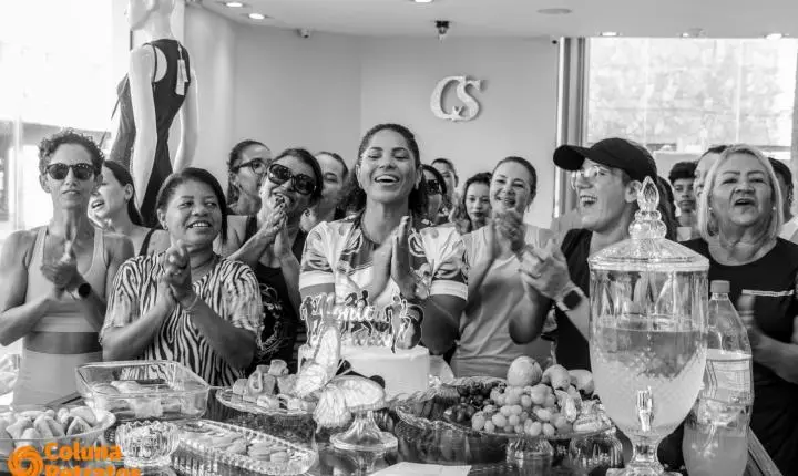 Aniversário da empresária Monica Moura (Carmen Steffens Nova Andradina). 