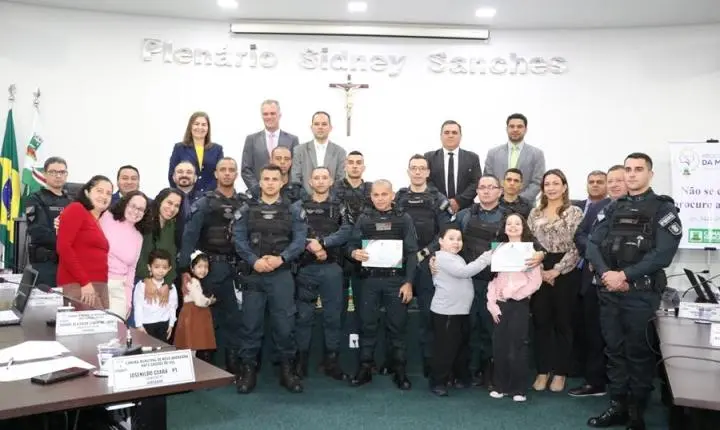 Câmara concede moção de parabenização a policiais por operação que libertou mãe e filha