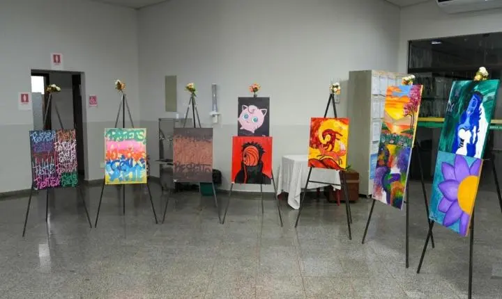 Câmara de Nova Andradina abre as portas para a arte local com exposição durante a Semana da Cultura