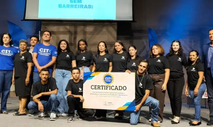 CIT encerra ano letivo com evento que celebra inclusão, tecnologia e aprendizado
