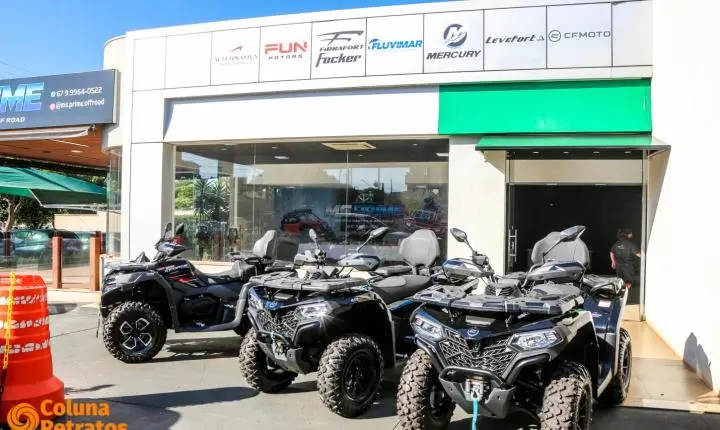 Com as bênçãos do Padre Aurélio, MS Prime Motors Náutica e Off Road é inaugurada em Nova Andradina 