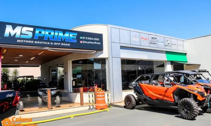 Com as bênçãos do Padre Aurélio, MS Prime Motors Náutica e Off Road é inaugurada em Nova Andradina 