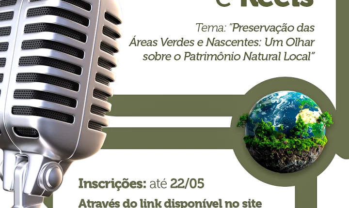 Concurso de vídeo Podcast e Reels engaja jovens na pauta ambiental