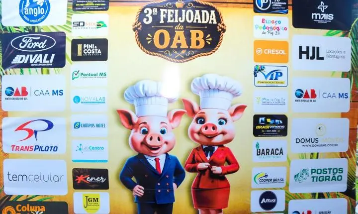 Confira a primeira parte das fotos da 3ª Feijoada da OAB Nova Andradina