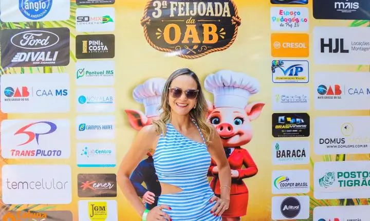 Confira a primeira parte das fotos da 3ª Feijoada da OAB Nova Andradina