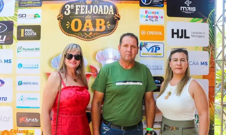 Confira a primeira parte das fotos da 3ª Feijoada da OAB Nova Andradina