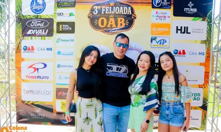 Confira a segunda e última parte das fotos da 3ª Feijoada da OAB Nova Andradina