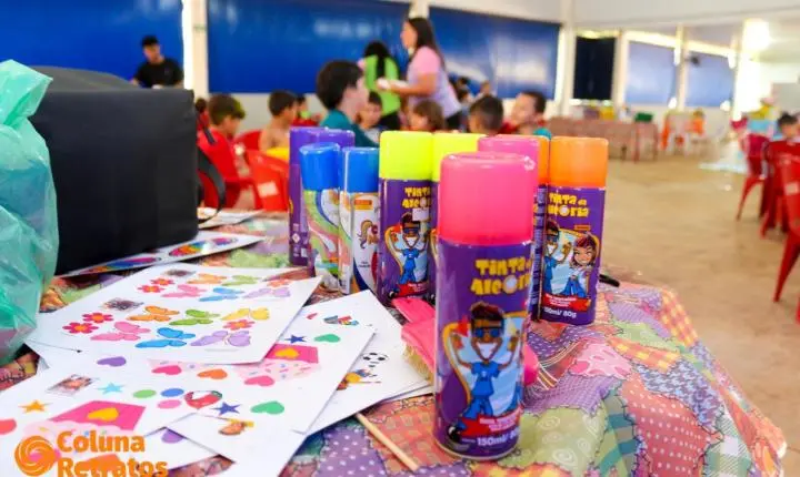 Dia das Crianças é celebrado com muita diversão e brincadeiras no Espaço Pedagógico da Prô Eli