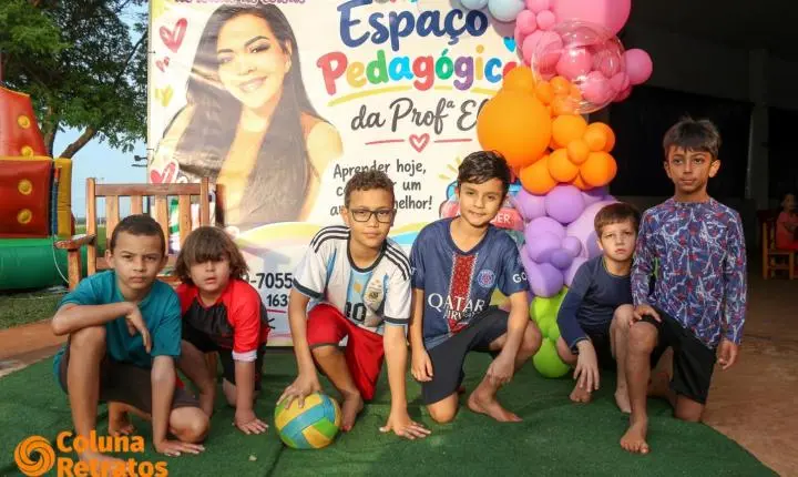 Dia das Crianças é celebrado com muita diversão e brincadeiras no Espaço Pedagógico da Prô Eli