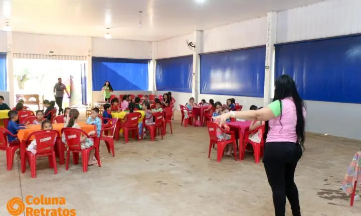 Dia das Crianças é celebrado com muita diversão e brincadeiras no Espaço Pedagógico da Prô Eli