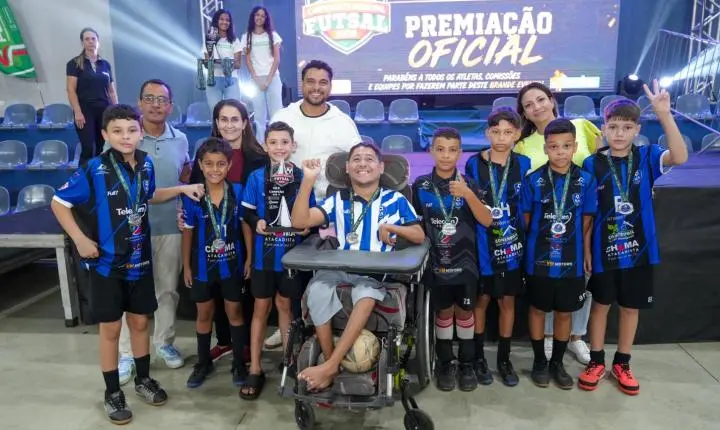 Finais eletrizantes consagram campeões do Campeonato Municipal de Futsal 2026 