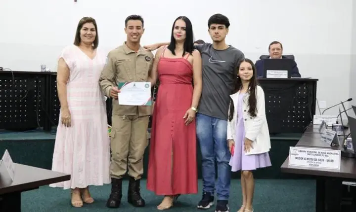 Gesto de bravura de bombeiro recebe aplausos e homenagem do legislativo