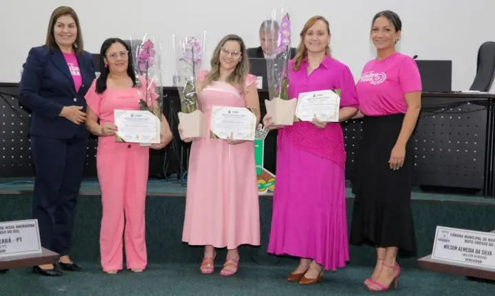 Histórias de coragem e fé marcam encerramento do Outubro Rosa na Câmara de Nova Andradina