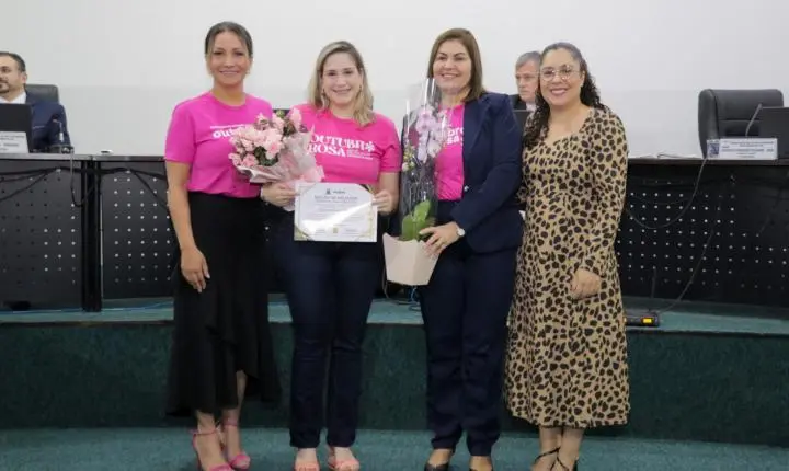 Histórias de coragem e fé marcam encerramento do Outubro Rosa na Câmara de Nova Andradina