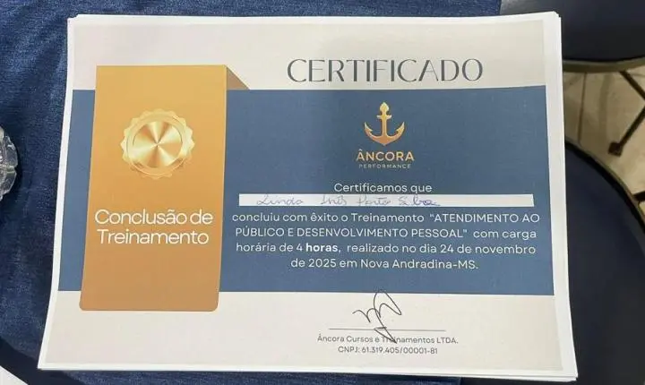 Nova Andradina : Curso de Atendimento ao Cliente ajuda a melhorar desempenho profissional