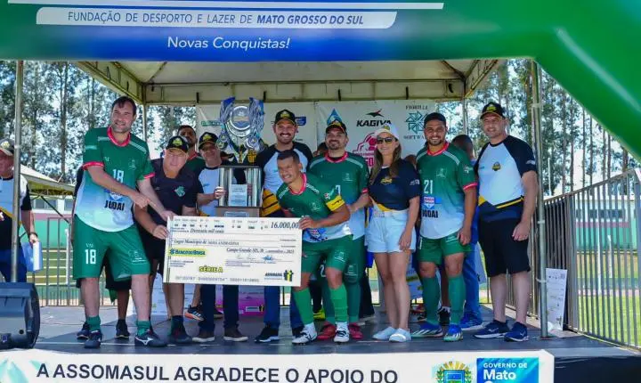 Nova Andradina fica com o vice-campeonato da Copa Assomasul em final dentro de casa