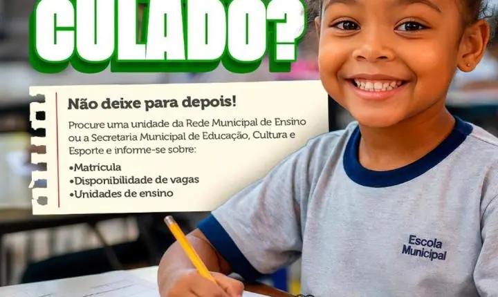 Prefeitura intensifica busca ativa e orienta famílias sobre matrícula na Rede Municipal de Ensino