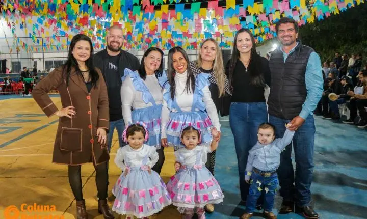 Quadrilha, música e muita diversão: o 17º Arraiá do Colégio Anglo foi um sucesso