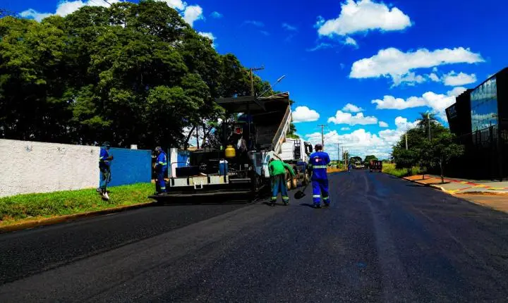 Recuperação asfáltica avança com frentes simultâneas em Nova Andradina