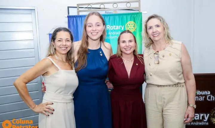 Rotary Club Nova Andradina realiza solenidade de premiação do projeto “Aluno Nota 10” e posse de novos membros 