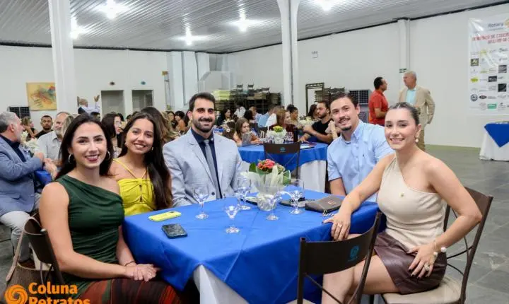 Solenidade de premiação do projeto “Aluno Nota 10” e posse de novos membros do Rotary Club Nova Andradina