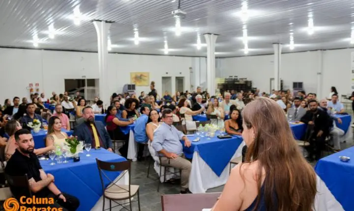 Solenidade de premiação do projeto “Aluno Nota 10” e posse de novos membros do Rotary Club Nova Andradina